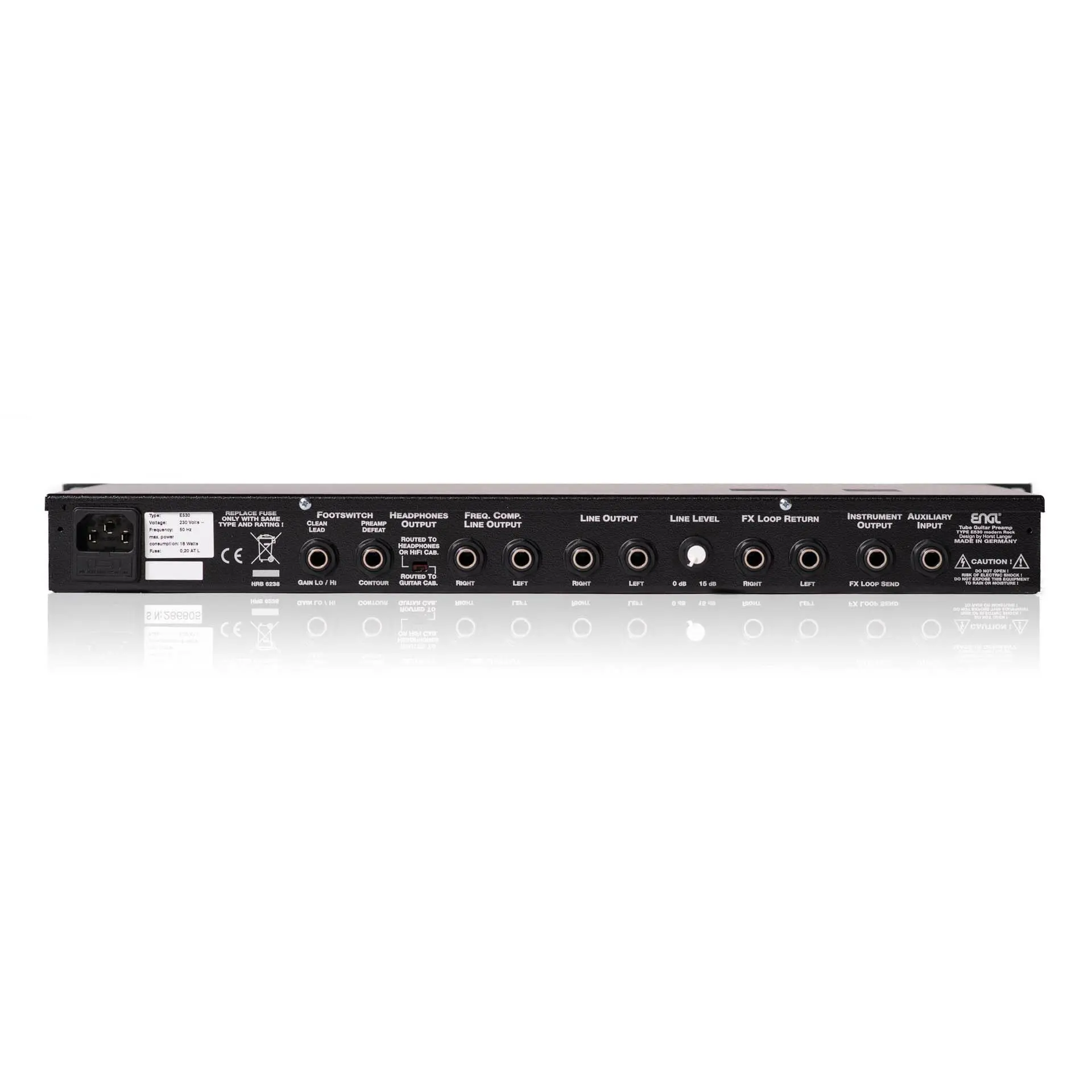 Modern Rock Preamp E530 - ENGL Amplification