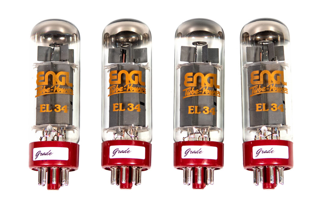 ENGL Matched Vacuum Tubes – EL34-4 (Quartet)